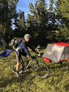 BugSplat team member biking in Colorado