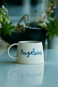 BugSplat coffee mug reflection