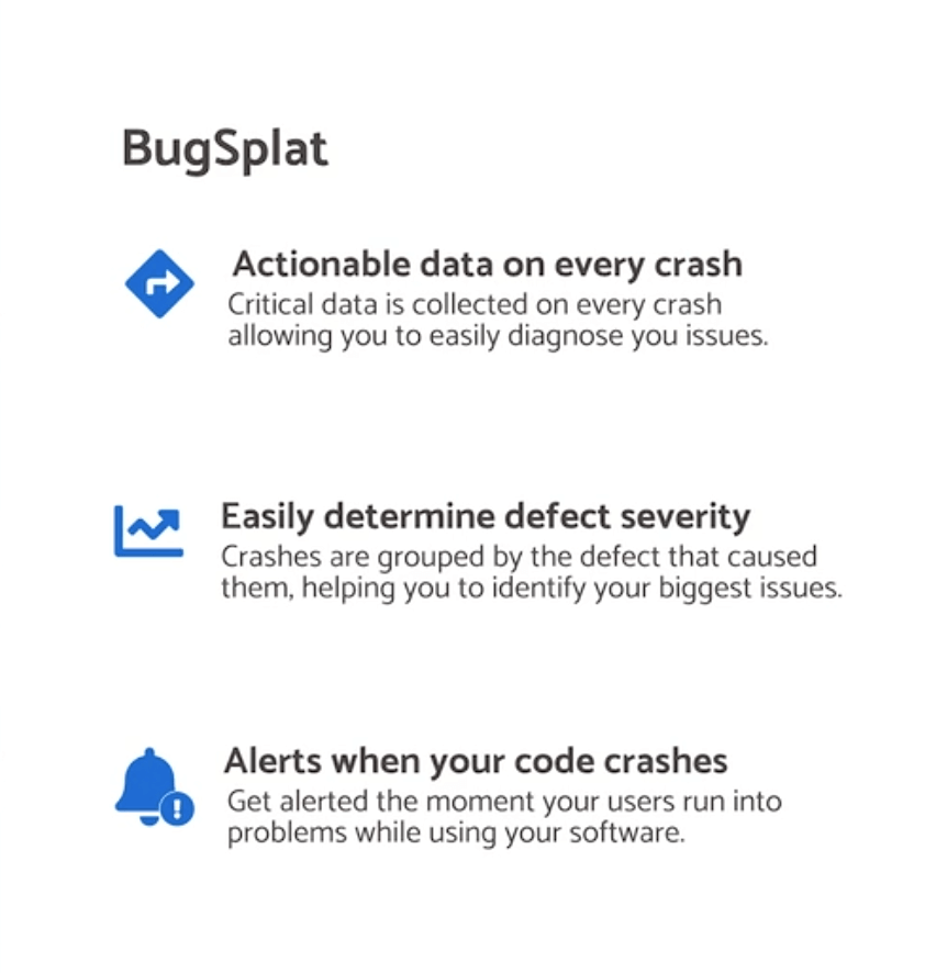 Benefits of BugSplat