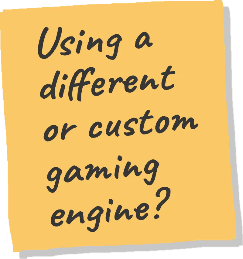 Custom engine